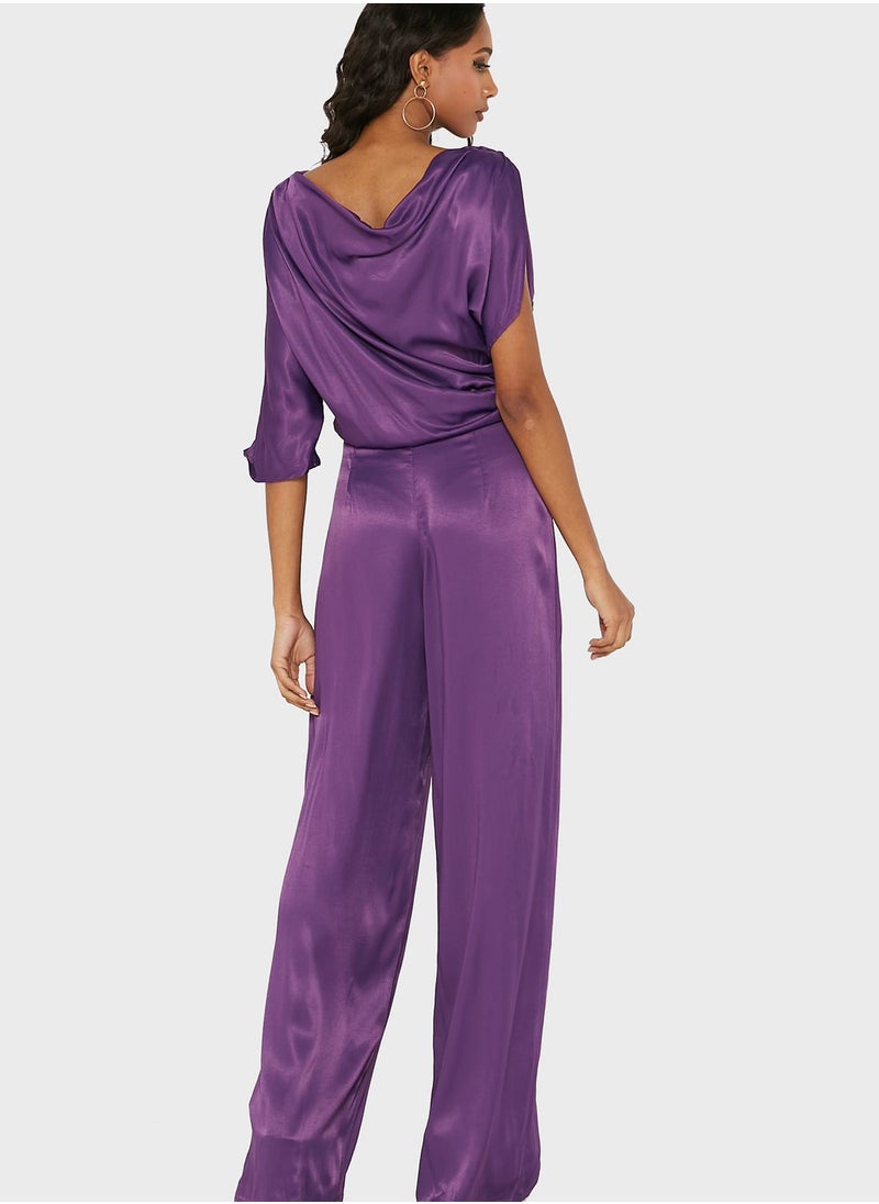 MANGO - Wide Leg Jumpsuit - Image 1