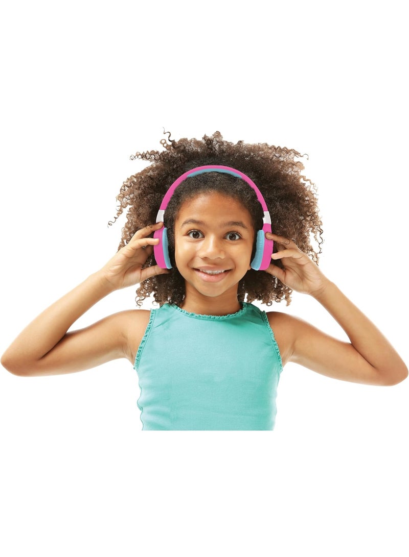 Lexibook Barbie 2in1 BT & Wired Comfort Foldable Headphone - Image 2