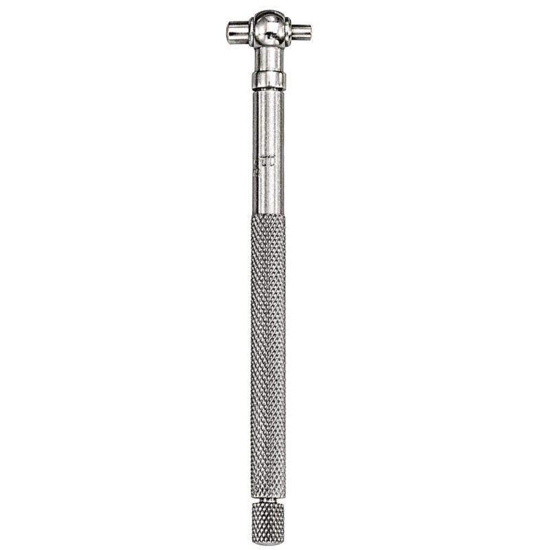 Starrett Telescoping Gage, Self-Centering with Two Arms - Ideal for Determining True Size of Holes, Slots and Recesses - 5/16" - 1/2" Range, 2-3/8" Handle Length - 579A - Image 1