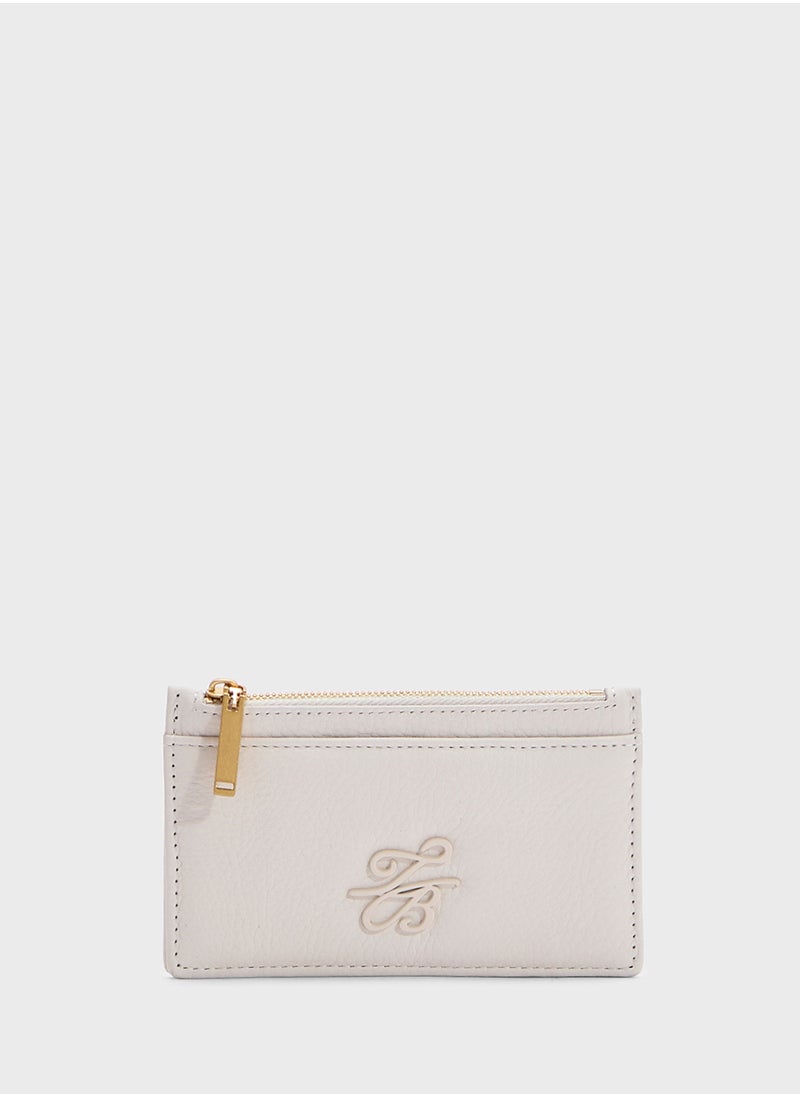 Ted Baker MARLEAH TB Script Zip Card Holder  - Image 1