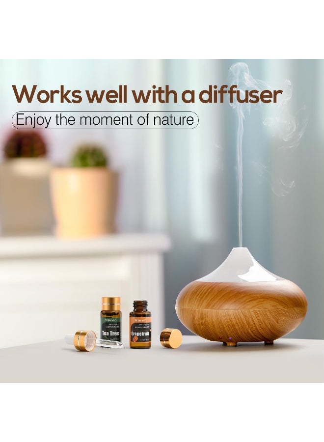 Wtrcsv Essential Oils Set - 100% Natural Essential Oils - Perfect for Diffuser, Humidifier, Aromatherapy, Massage, Skin & Hair Care, 30x5 ml (0.17fl.oz) - Image 3