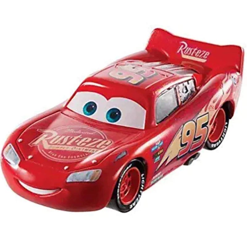 Storio A Exclusive Die Cast Metal Body Pull Back & Push N Go Set of Cars for Kids (Lightning McQueen, Cruiz Ramirez, Jackson Storm, Maytor -Smokey) - Image 2