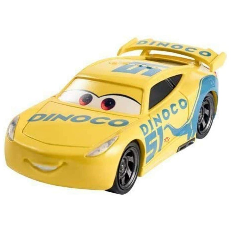 Storio A Exclusive Die Cast Metal Body Pull Back & Push N Go Set of Cars for Kids (Lightning McQueen, Cruiz Ramirez, Jackson Storm, Maytor -Smokey) - Image 4