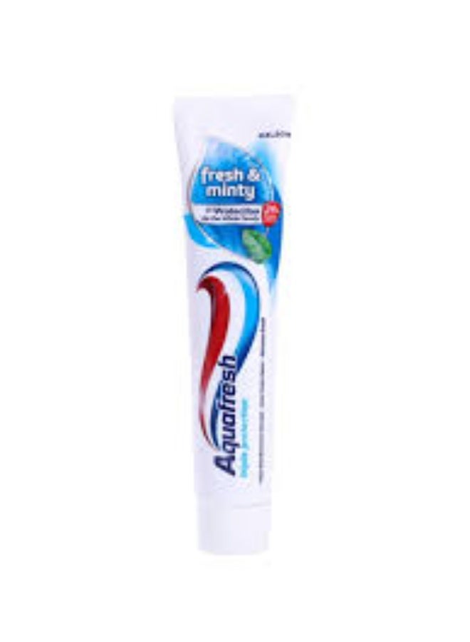 أكوا فريش Aquafresh Triple Protection Minty Toothpaste 125ml ( 6 PICES ) - Image 2