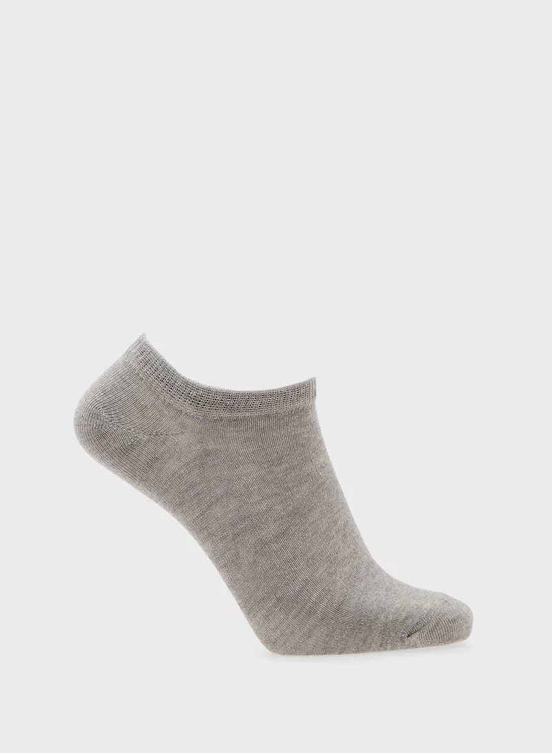 ديفاكتو 3 Pack Assorted No Show Socks (41/44)