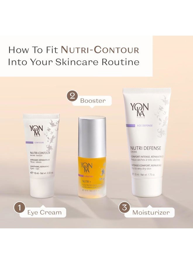 Yonka - Yon-Ka Contours Nutri-Contour - Eye and Lip Contour Cream That Hydrates and Repairs While Minimizing the Appearance of Lines and Wrinkles (0.5 Ounce / 15 Milliliters) - Image 1