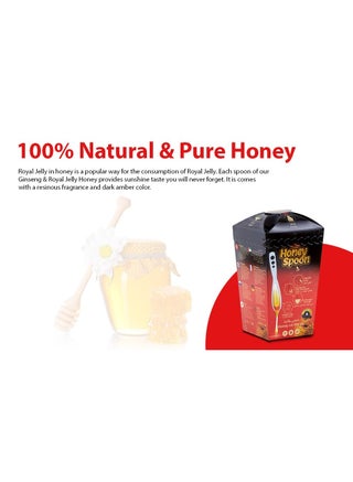 Natural Pure Ginseng And Royal Jelly Honey 10 spoons - view 2
