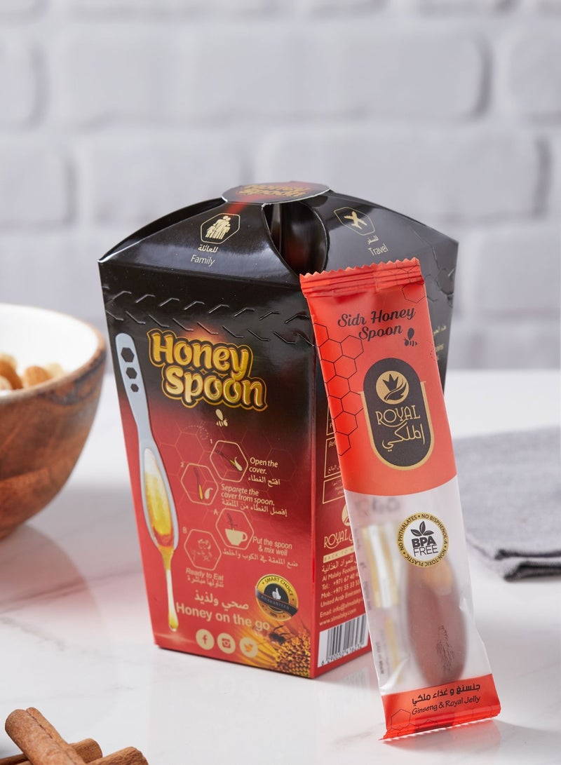 الملكي رويال ملعقة عسل الجنسنغ والغذاء الملكي 10 ملاعق - Image 5