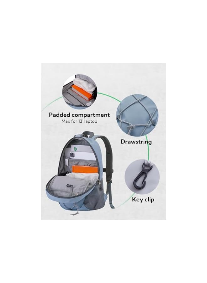WATERFLY 12L Small Hiking Backpack: Day Pack Lightweight Travel Bag Camping Walking Sports Daypack For Women Men - Image 3