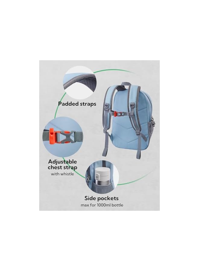 WATERFLY 12L Small Hiking Backpack: Day Pack Lightweight Travel Bag Camping Walking Sports Daypack For Women Men - Image 4