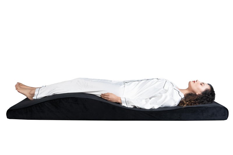 ENDELLE Lash Bed Topper,Curvy Massage Foam Cushion for Salon, Ergonomic Massage Topper with Removable Cover-23(58cm) - Image 2