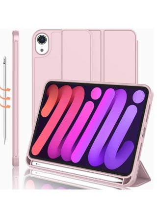 New Smart Case with Pencil Holder Compatible with iPad Mini 7 – Tri-Fold Smart Case with Soft TPU Back, Auto Wake/Sleep, Dustproof & Anti-Fingerprint, Heavy Duty Protection, Ultra-Slim & Lightweight - pzsku/Z91C9B52ADF070FAE18D7Z/45/_/1737975905/a9e99a86-db3b-4076-ab6e-a943709dd01f