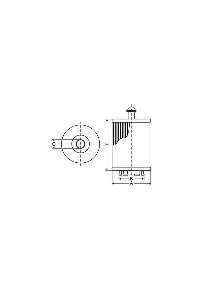 HTE MANNOL SH4070L Extended Life Oil Filter - Image 3
