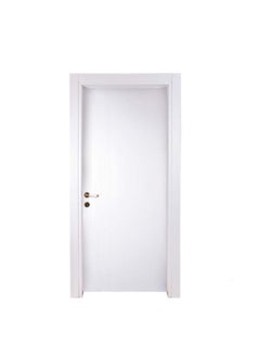 Barry Wood Internal Wood Door Ribbed Plain Code MP113-02 White - 80/90 - 2.15 M x 90