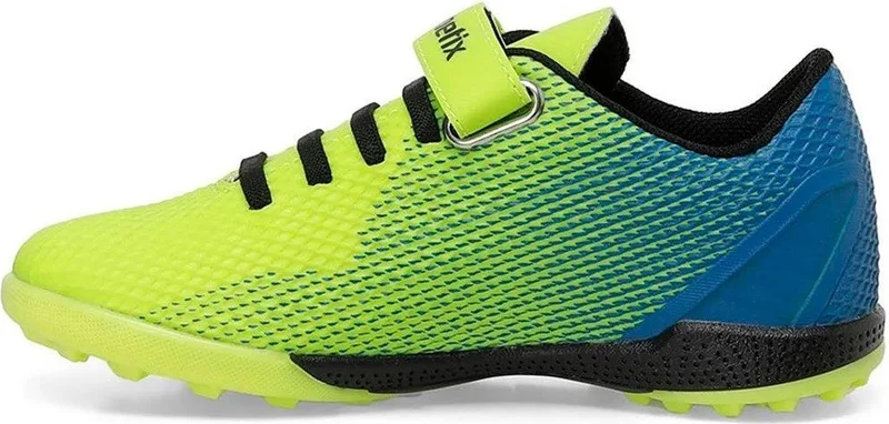 كينتيكس Enta Neon Green Blue Black Children's AstroTurf Sports Shoes V3