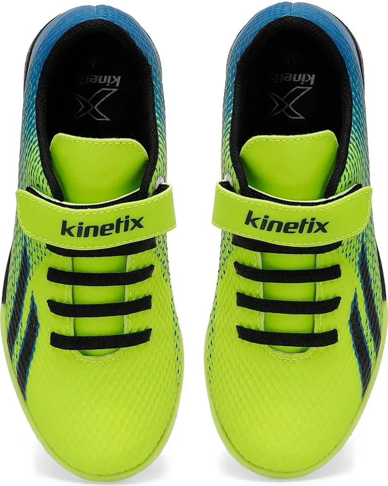 كينتيكس Enta Neon Green Blue Black Children's AstroTurf Sports Shoes V3