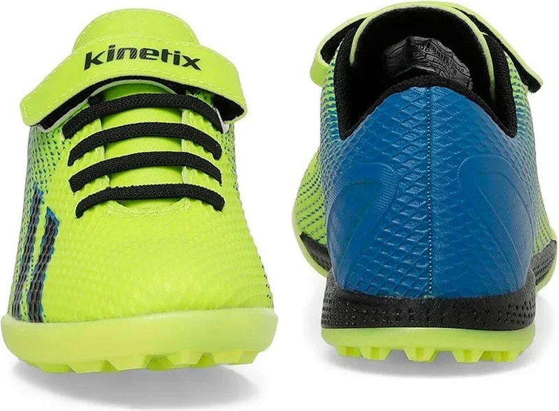 كينتيكس Enta Neon Green Blue Black Children's AstroTurf Sports Shoes V3