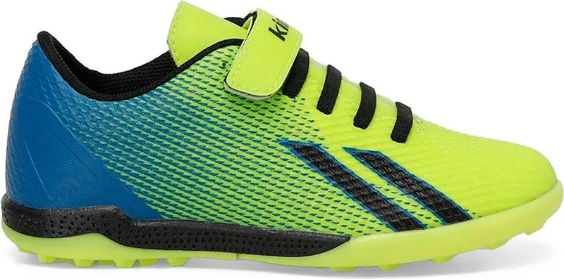 كينتيكس Enta Neon Green Blue Black Children's AstroTurf Sports Shoes V3