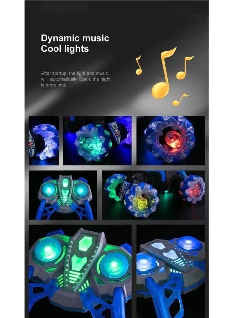 APEX RC Stunt Car Remote Control Cars RC Watch Gesture Sensor Electric Toy Car - 360° Flips, All-Terrain, LED Lights, Gift for Kids Boys Girls - Image 3