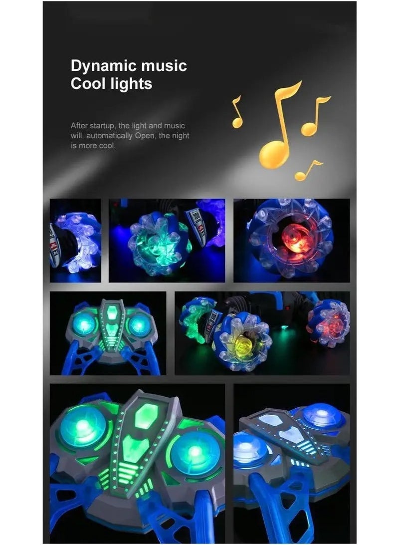 أبيكس RC سيارة حيلة سيارات التحكم عن بعد RC ساعة لفتة الاستشعار لعبة سيارة كهربائية - انقلابات 360°，جميع التضاريس، أضواء LED، هدية للأولاد والبنات - Image 3