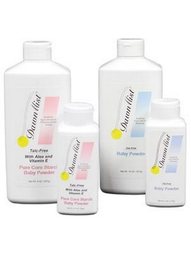 dukal Dawnmist Baby Powder Corn Starch Premium 3.5 Oz Bp35C