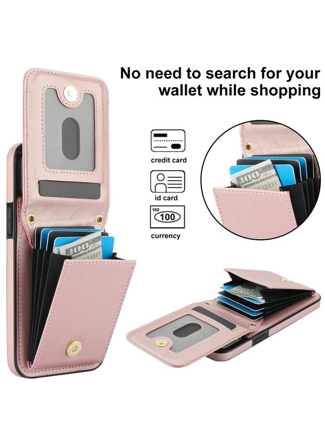 S-TOP Case For iPhone 11 Pro YM015 Crossbody Rhombic Card Bag RFID Phone Case - Image 4