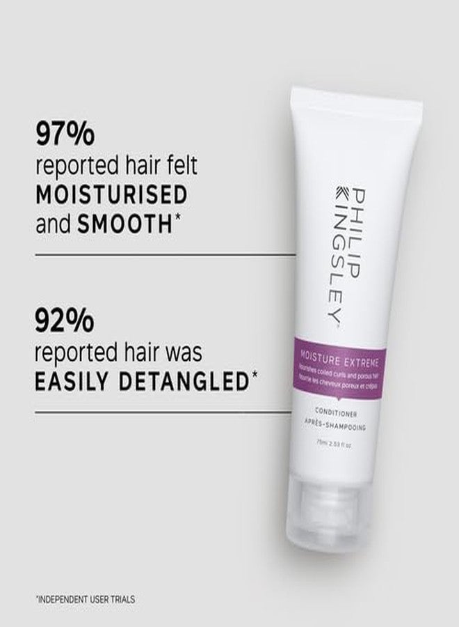 فيليب كينجزلي فيليب كينغسلي | بلسم مرطب للغاية | للشعر المجعد والجاف والتالف | يرطب ويغذي ويمنح لمعاناً | يفك التشابك ويتحكم في التجعد، ويمنح لمعاناً | 75 مل - Image 2