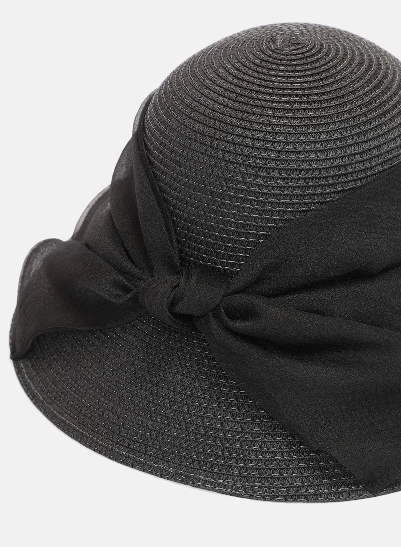 Haute Sauce Women's Countryside Sun Hat - Midnight Black