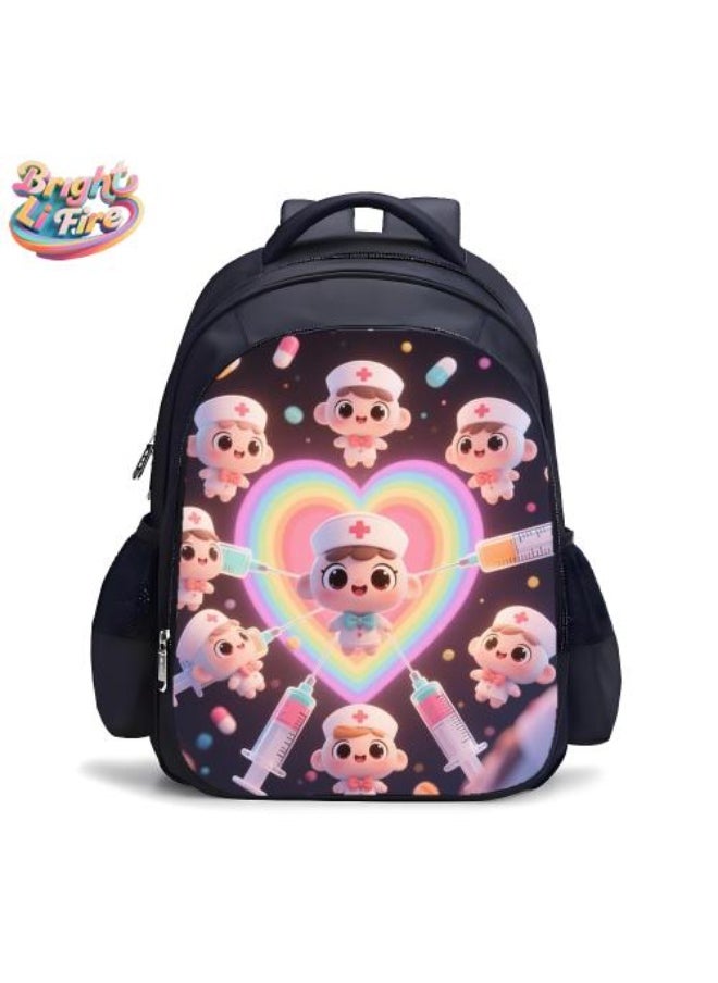Bright Li Fire The latest version of the best-selling small-size schoolbag (students under the age of 12, primary school students, children to school)  - Image 1
