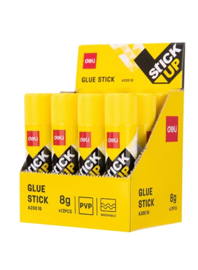 ديلي صمغ لاصق ديلي A20010، 8 غرام، عبوة من 12 قطعة - Image 2