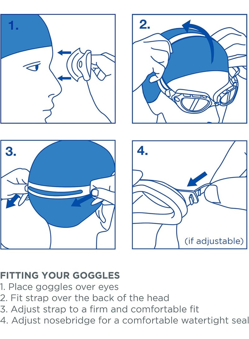 ZOGGS نظارات السباحة للأولاد والبنات من أوزوكس - Image 2
