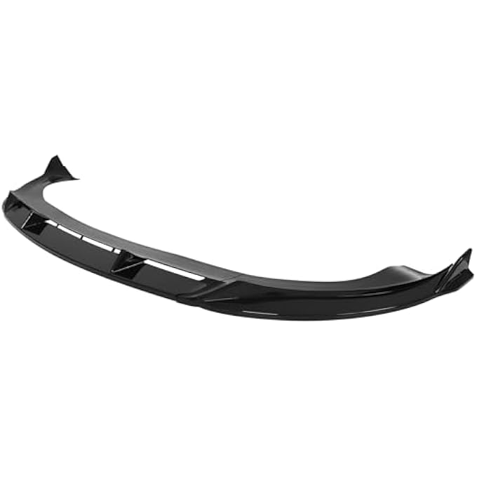 FSHero Riding 3Pcs Front Bumper Lip Fit for Tesla Model Y Juniper 2025 2026 Front Spoiler Wing Body Kit Glossy Black - Image 2