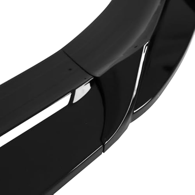 FSHero Riding 3Pcs Front Bumper Lip Fit for Tesla Model Y Juniper 2025 2026 Front Spoiler Wing Body Kit Glossy Black - Image 5
