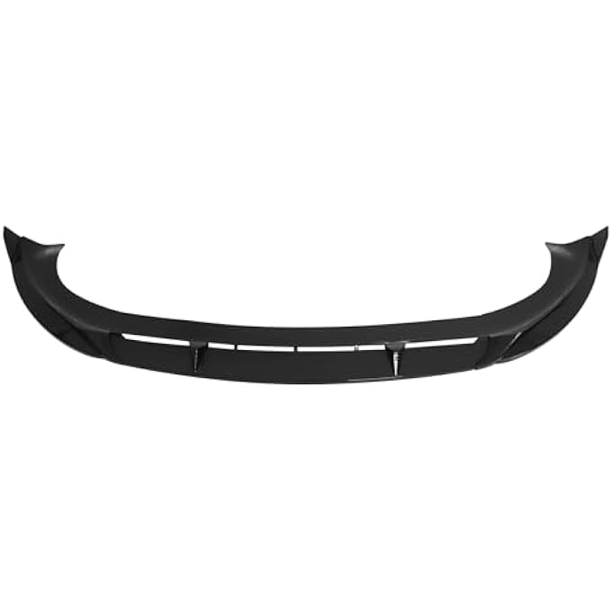 FSHero Riding 3Pcs Front Bumper Lip Fit for Tesla Model Y Juniper 2025 2026 Front Spoiler Wing Body Kit Glossy Black - Image 1