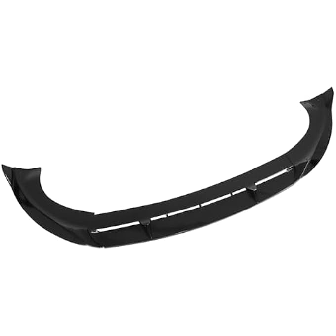 FSHero Riding 3Pcs Front Bumper Lip Fit for Tesla Model Y Juniper 2025 2026 Front Spoiler Wing Body Kit Glossy Black - Image 3