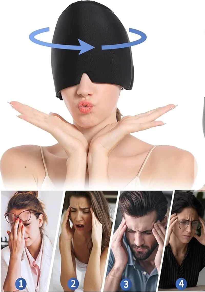 موراي Hot Cold Thermogel Therapy Headgear