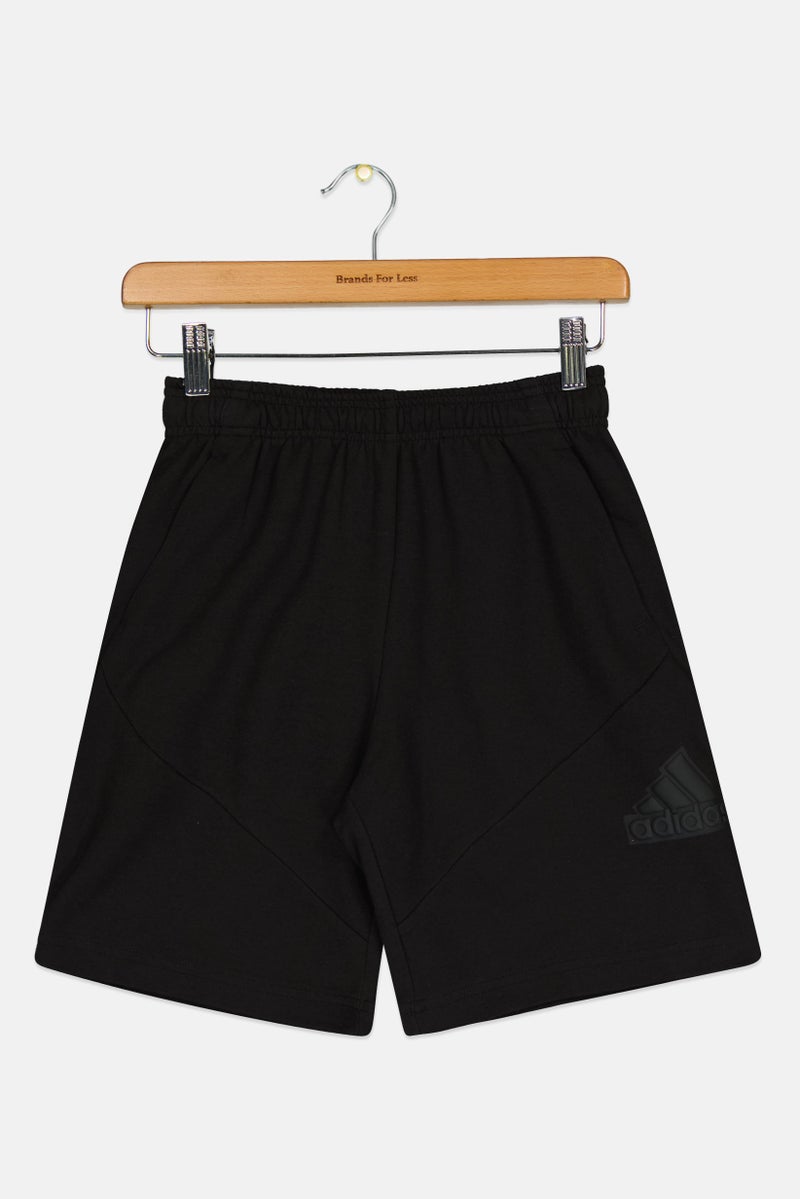 Adidas Kids Boy Sportswear Fit Outdoor Shorts, Black  - Image 1