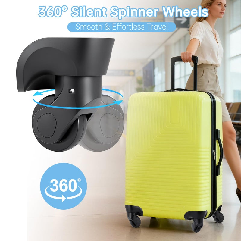 Fevbcnrj 2Pcs Luggage Wheels Replacement Compatible with American Tourister, Suitcase Wheels Replacement, Wear-Resistant 360Â° Silent Spinner Wheel, Suitcase Caster Repair Kits, with Screws and Screwdriver - Image 4