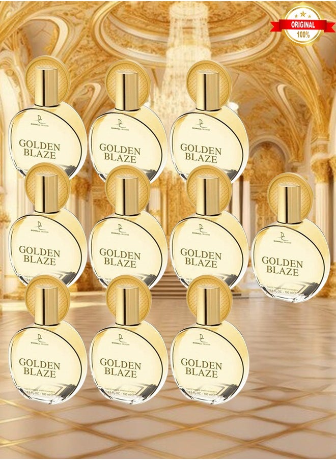 دورال كولكشن 10 قطع عطر جولدن بليز 100 مل  - Image 1