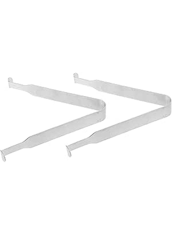 2 Pcs Alcohol Burner Lifter Aluminium Cooking Clips Backpacking Gear - Image 1