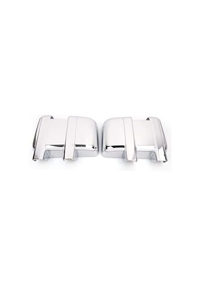 TX Racing Chrome Plated ABS Plastic Door Full Mirror Covers for Ford F250 F350 F450 Super Duty 2008-2016 - Image 1