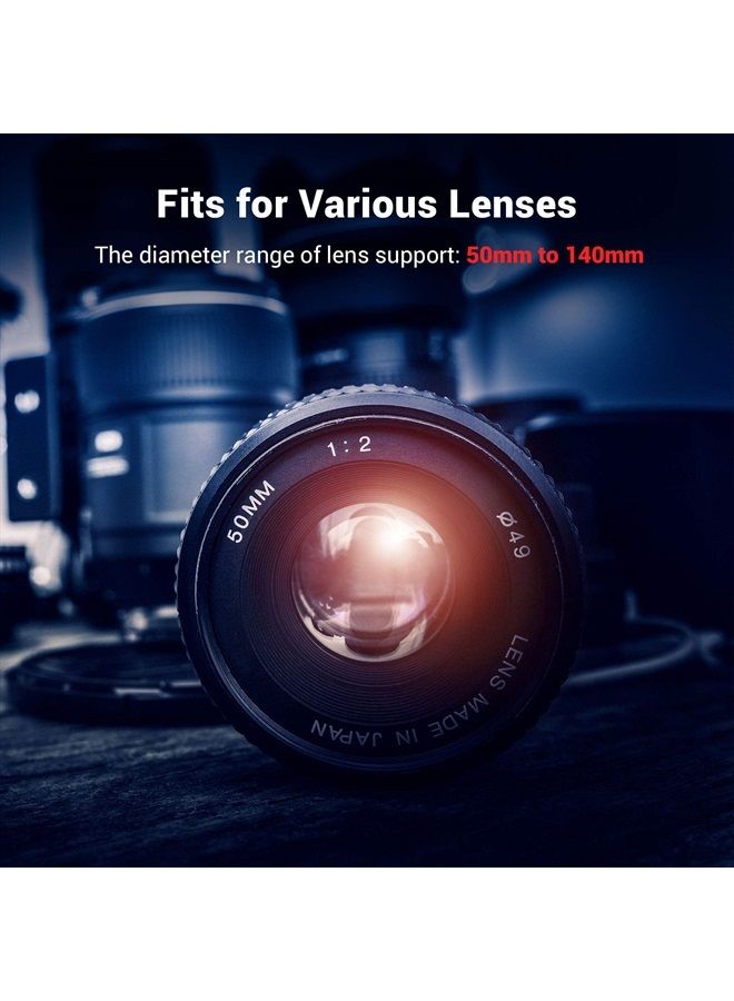 SmallRig 15mm Long Lens Support, 53.5mm Height Adjustable Lens Bracket for DSLR Camera Shoulder Rig - BSL2681 - Image 4