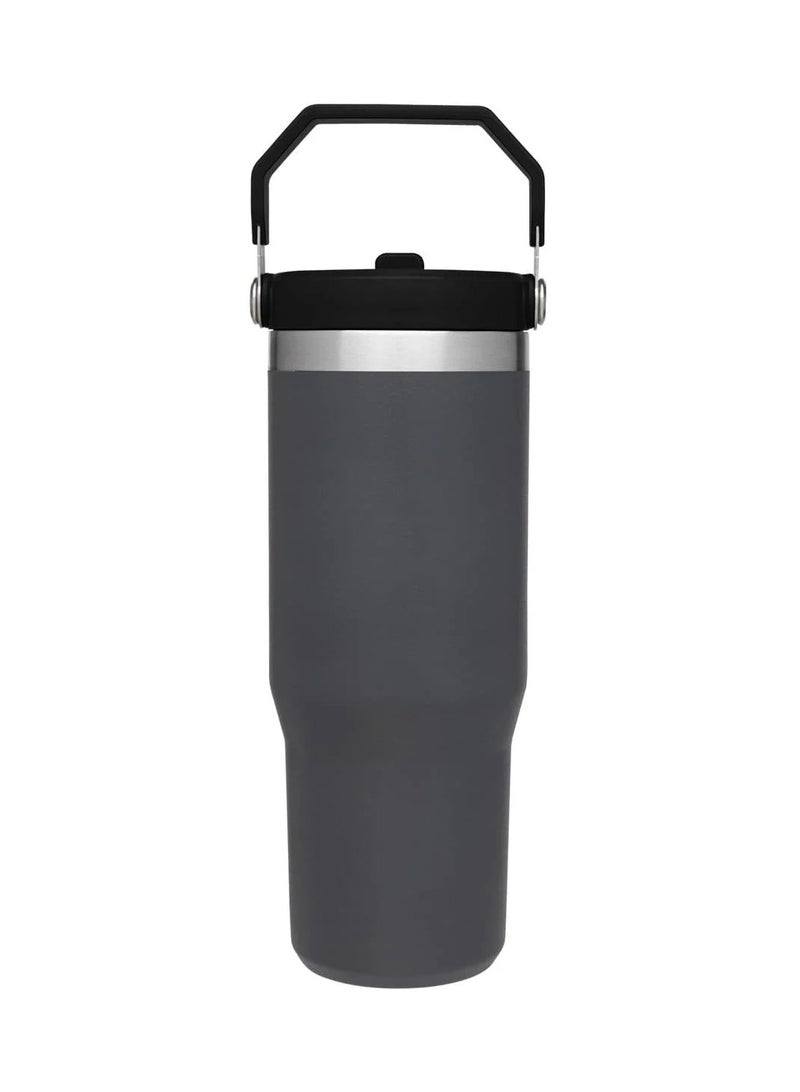 Stanley Stanley Ice Flow Stainless Steel Tumbler Vacuum Insulated Water Bottle for Home Office or Car Reusable Cup Straw Leakproof Flip - Image 3