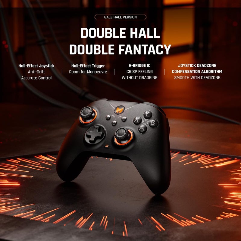 BIGBIG WON Wireless Controllers, Gale Hall PC Controllers Motion Control, Hall Joysticks&Triggers, PC App Game Controllers for Switch/Switch2/iOS/Android Wireless Gaming Controller - Image 2
