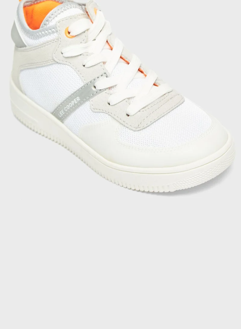 Lee Cooper Kids Low Top Lace Up Sneakers