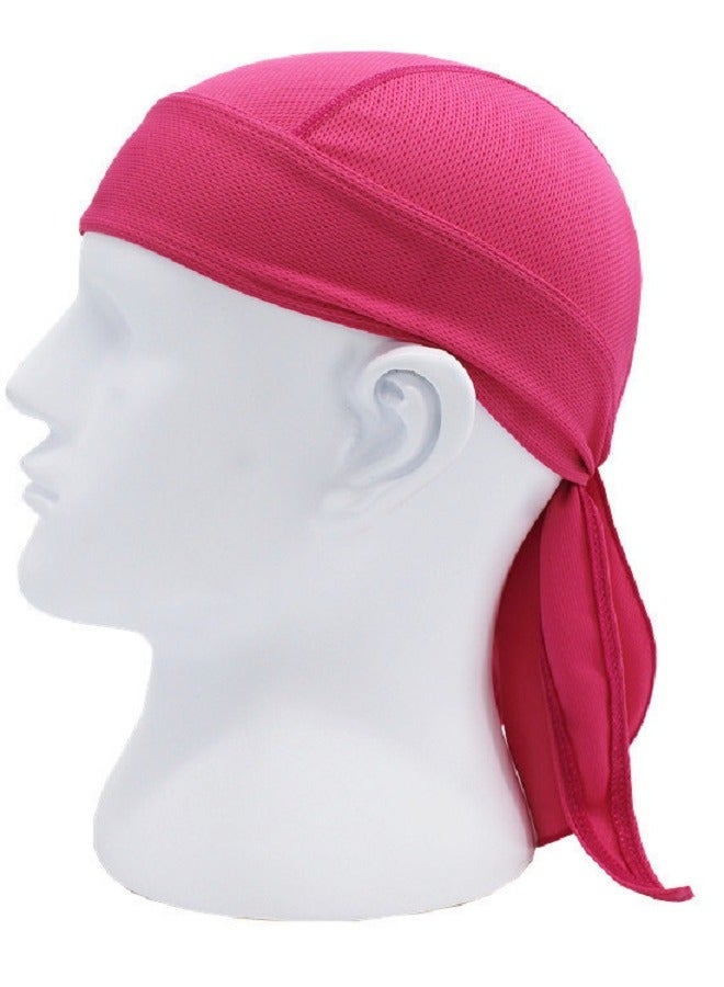 إسكدنيا في الهواء الطلق ركوب الدراجات القراصنة قبعة سريعة التجفيف الرياضة حزام الرأس امتصاص الرطوبة والتهوية واقية من الشمس حزام الرأس القراصنة قبعة