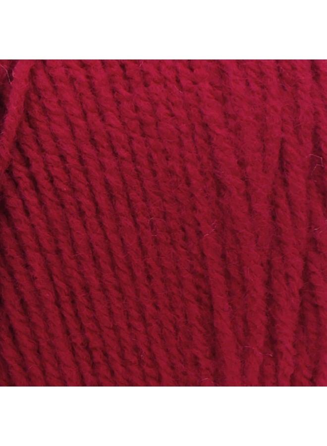 RED HEART E300.0319 Super Saver Economy Yarn, Cherry Red - Image 2