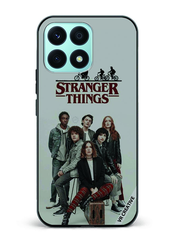 VR CREATIVE Protective Case Cover For Honor X8a Strangers Thing Design Multicolour - Image 1