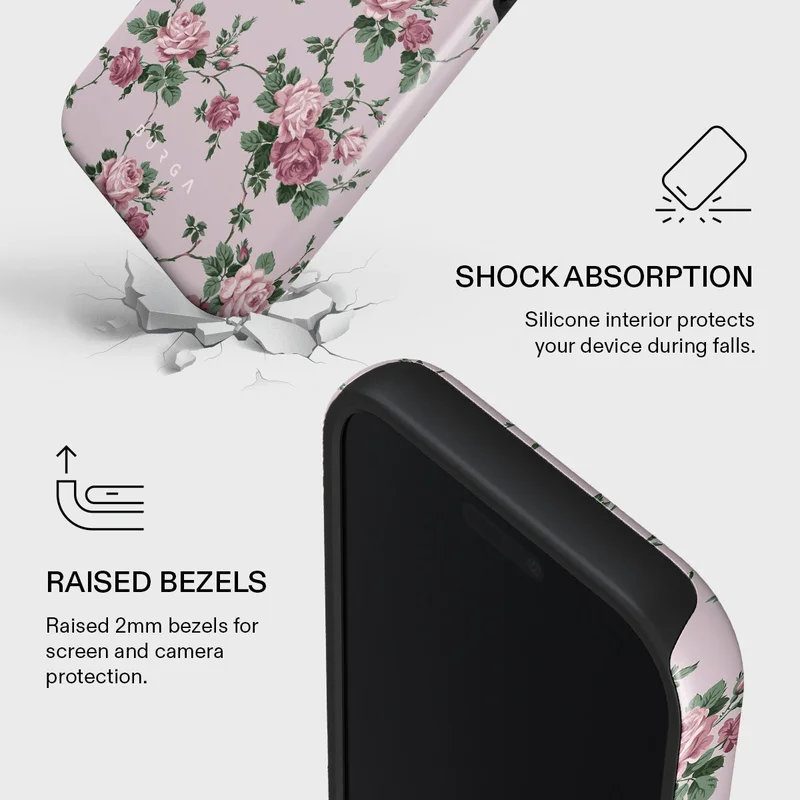 Burga iPhone 17 Pro Max Alice Burga iPhone 17 Pro Max Alice Premium Case Compatible with Hybrid Dual-Layer Hard Shell + Silicone Protection - Scratch-Resistant Shockproof Mobile Cover  | Best Price UAE