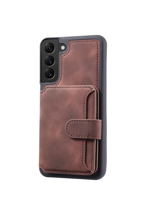 اس-توب جراب لهاتف Samsung Galaxy S22+ 5G Skin Feel Dream مضاد للسرقة ومضاد للصدمات وحقيبة بطاقات محمولة - Image 2